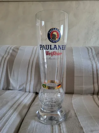Bicchiere Birra Paulaner Coppa del Mondo/ 3 litri