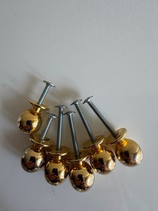 Lote 31 tiradores para armario