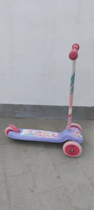 Patinete infantil 3 ruedas morado