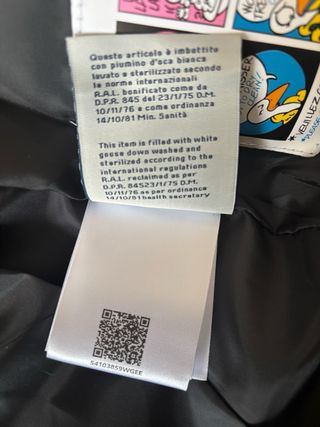 Chaqueta Moncler Negra con Capucha