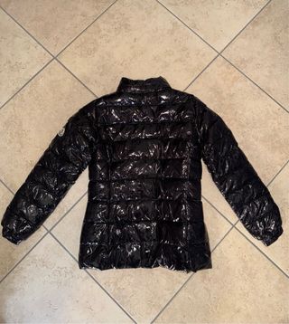 Moncler Giacca Donna Nero Lucido Vintage