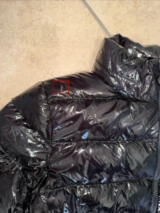 Moncler Giacca Donna Nero Lucido Vintage