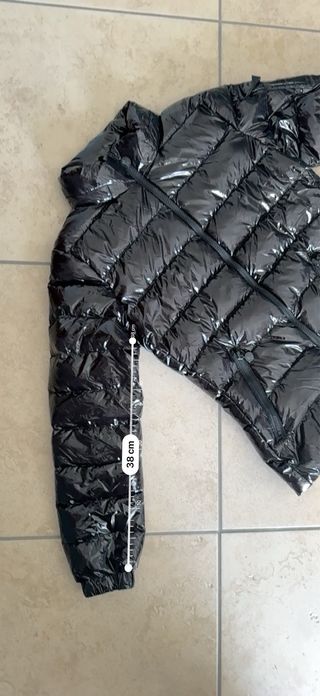 Moncler Giacca Donna Nero Lucido Vintage