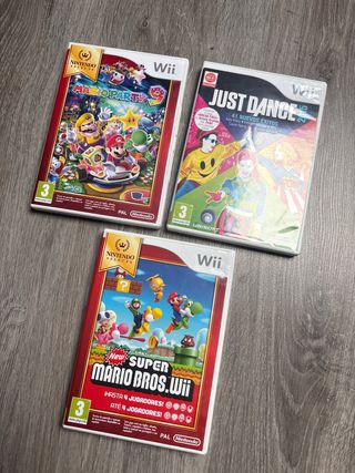 Lote 3 Giochi Wii