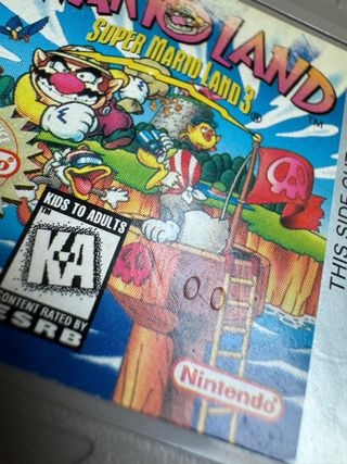 Wario Land: Super Mario Land 3 Game Boy