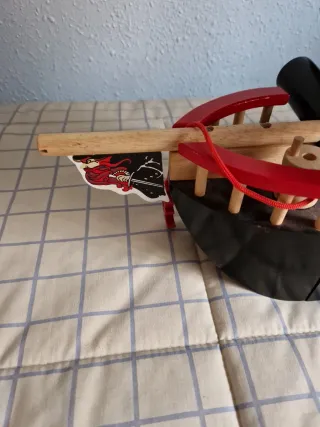 Barco Pirata Barbarossa Madera