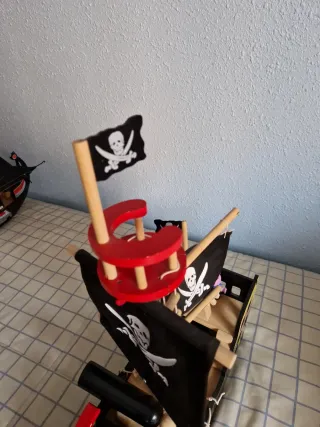 Barco Pirata Barbarossa Madera