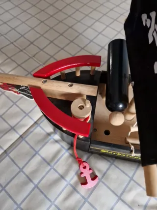 Barco Pirata Barbarossa Madera