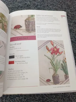 Ribbon Embroidery and Stumpwork O/P