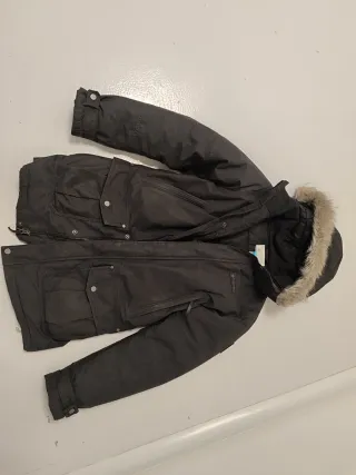 Abrigo Parka Columbia Gris talla S