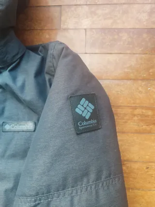 Abrigo Parka Columbia Gris talla S