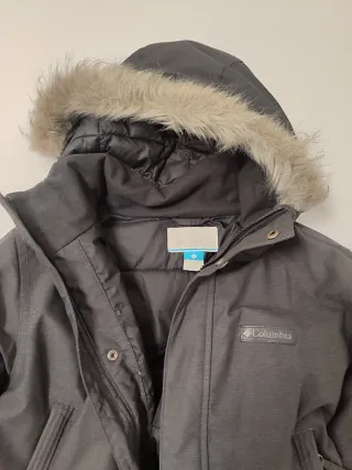 Abrigo Parka Columbia Gris talla S