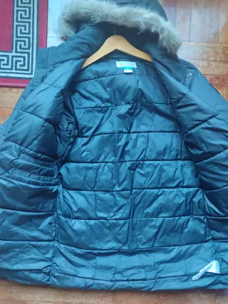 Abrigo Parka Columbia Gris talla S
