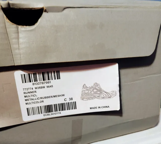 Sneakers Balenciaga Taglia 38 Multicolore