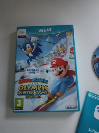 Wii U Mario & Sonic Juegos Olímpicos Invierno