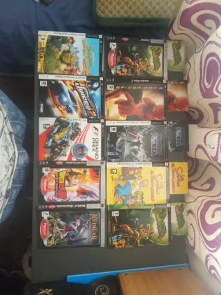 Lote de 10 carátulas Juegos PSP (Varios Títoli)