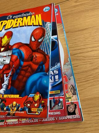 3 revistas Spiderman vintage