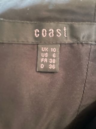 Vestido de fiesta sin tirantes