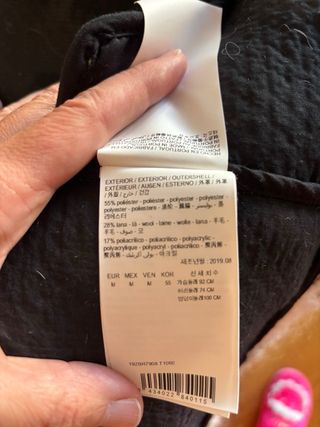 Chaquetón Lana Bimba y Lola Talla M