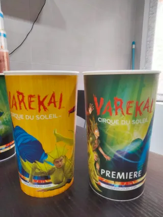 Bicchieri Circo del Sol Varekai