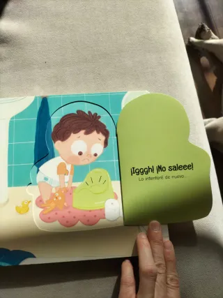 Un día de cacas. Enzo deja el pañal