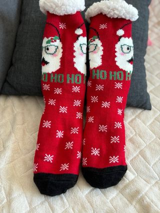 Calze natalizie Babbo Natale Ho Ho Ho