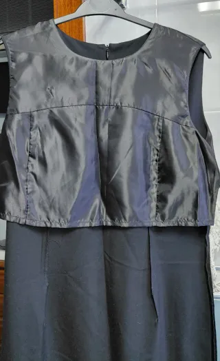 Vestito Zara nero senza maniche