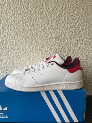 Adidas Stan Smith Blancas y Rojas