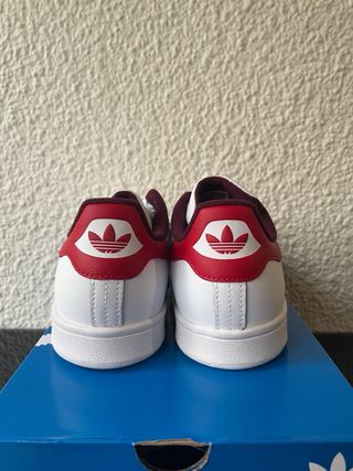 Adidas Stan Smith Blancas y Rojas