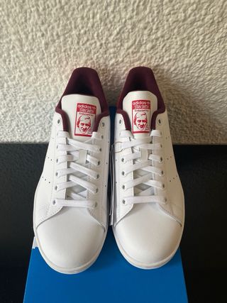 Adidas Stan Smith Blancas y Rojas