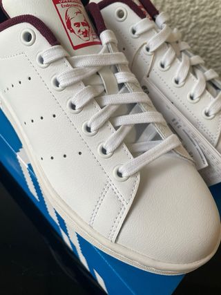 Adidas Stan Smith Blancas y Rojas