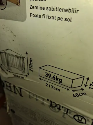 Velador Carrefour 3x3m Beige