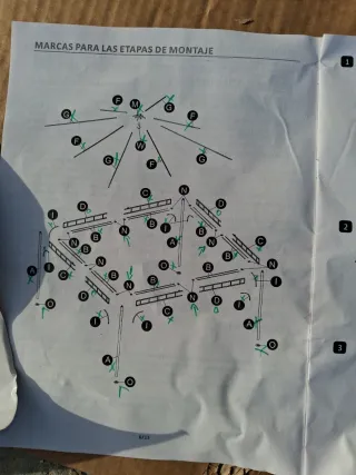 Velador Carrefour 3x3m Beige