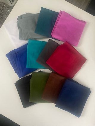 12 Pañuelos Braga Multiusos Nuevos