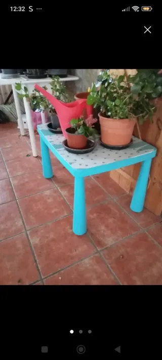 Mesa infantil Ikea 74x53 cm Mamut*Último precio