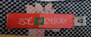 Vestido negro floral