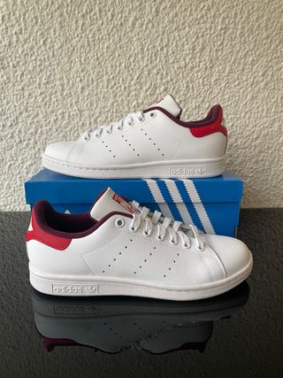 Adidas Stan Smith Blancas y Rojas
