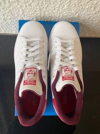 Adidas Stan Smith Blancas y Rojas
