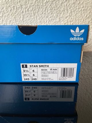 Adidas Stan Smith Blancas y Rojas
