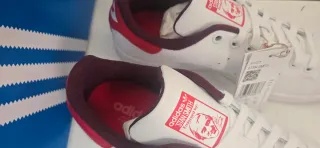 Adidas Stan Smith Talla 40 Rojas y Blancas