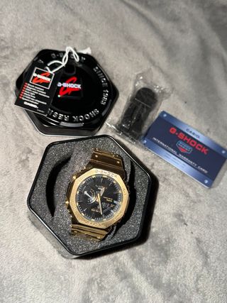 Reloj Casio G-Shock Dorado y negro