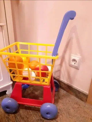 Cocina de madera Juguettos con accesorios