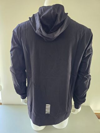 Sudadera EA7 Negro Nueva con Etiquetas