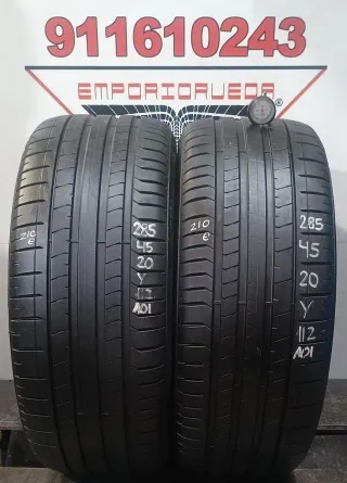 285 45 20 Y PIRELLI RUEDA AL 90% VIDA UTIL