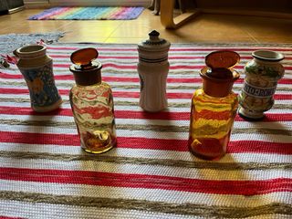 Colección 5 Envases Farmacia Antiguos