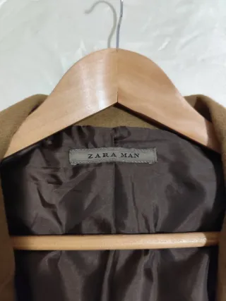 Cappotto Zara Uomo Beige XL