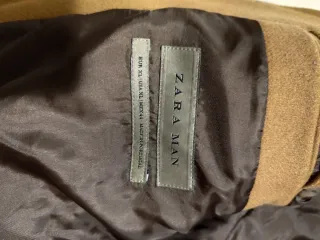 Cappotto Zara Uomo Beige XL