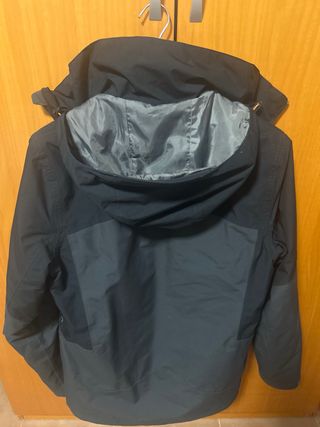 Giubbotto da escursionismo Quechua Nero/Grigio