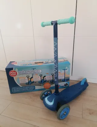 Patinete 3 Ruedas 4 en 1