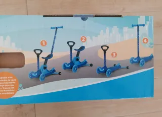 Patinete 3 Ruedas 4 en 1